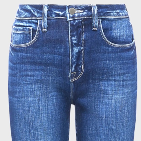 L'Agence Sada High Rise Slim Ankle Crop, Jeans, in Cambridge. Size 30" - Picture 3 of 8
